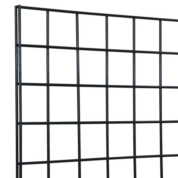 Black Grid Wall