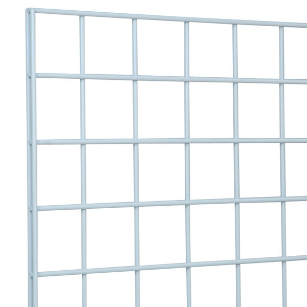 White Grid Wall