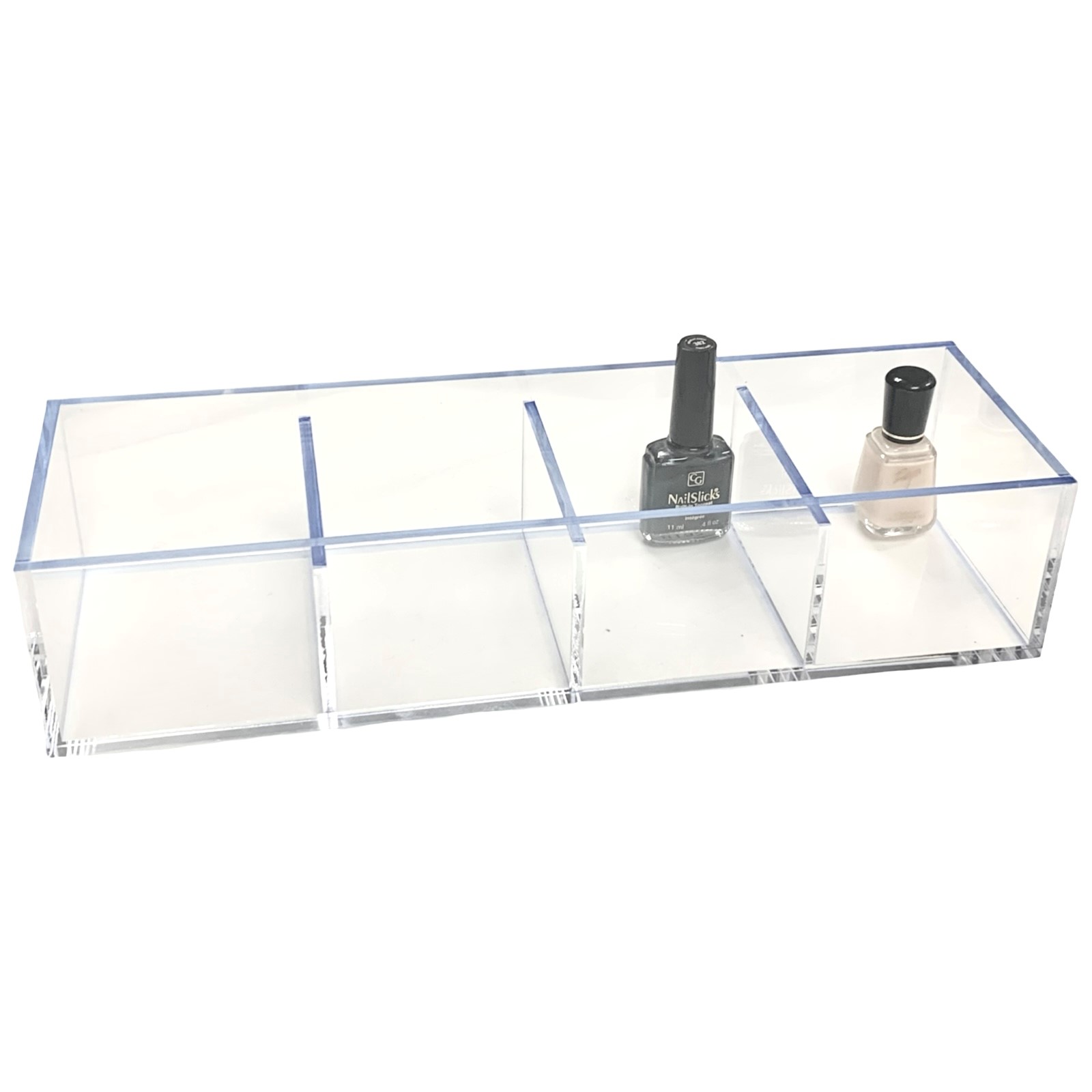 4 Bin Divided Acrylic Tray