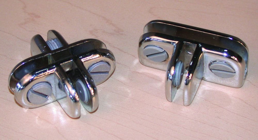 Adjustable Chrome Connectors