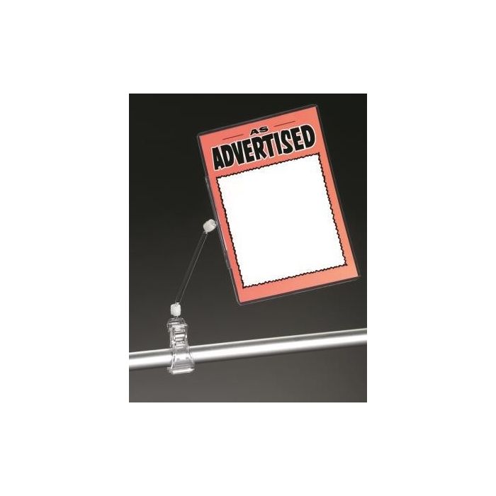 CLIP ON SIGN PROTECTOR