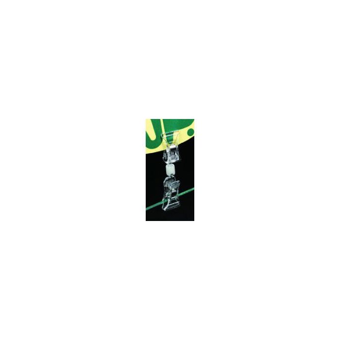 DOUBLE CLIP ON SIGN HOLDER