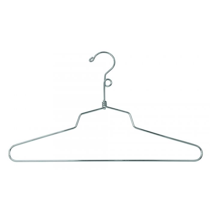 16'' METAL CHROME SHIRT HANGER
