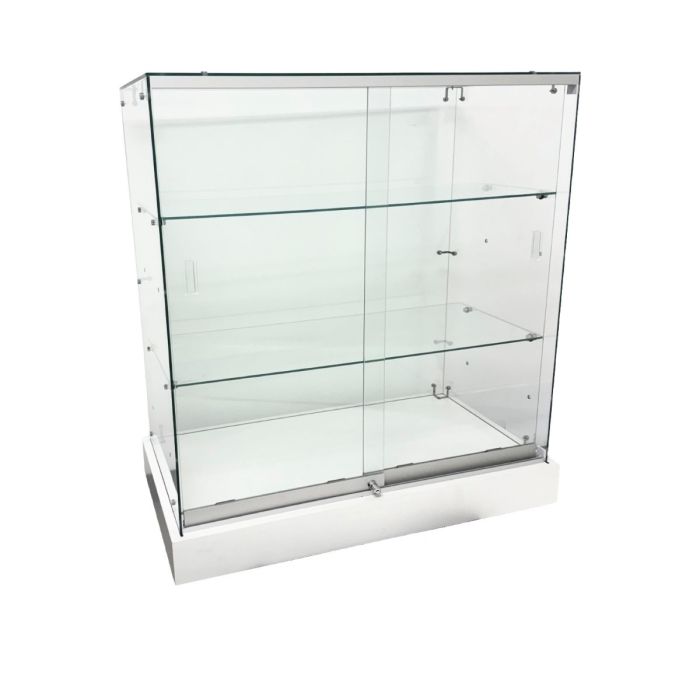 White Base Frameless showcase
