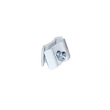 White Grid Connector, Grid Joiner Clamp, Metal Grid Butterfly Clip, Grid Connector with Screw, Grid Fastener