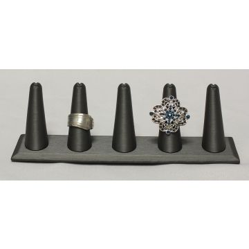 5 Ring Display- Steel Grey