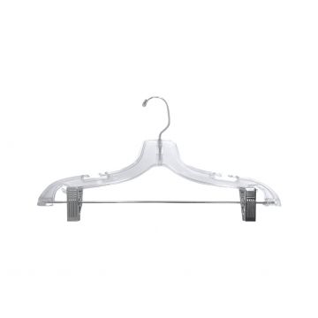 14" Clear Child Suit Hanger